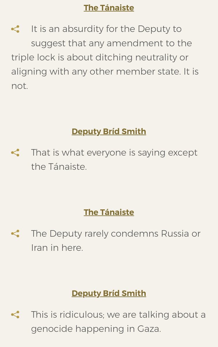 Micheál Martin got in a preemptive strike with the 'Iran's puppets' nonsense in the Dáil on Thursday with @bridsmithTD Expect alot more of this BS.