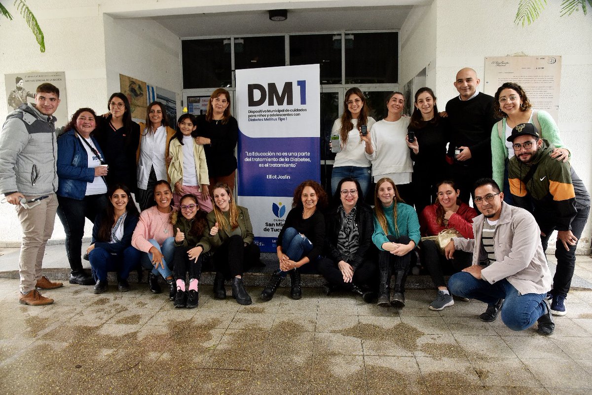 CiudadSMT's tweet photo. 👨‍👦"Para sacarnos dudas, perder miedo y seguir adelante”: el Municipio de San Miguel de Tucumán lanzó un Dispositivo de cuidados para personas con Diabetes tipo 1 en la Casa del Bicentenario 👉📰 https://t.co/TG2WNxpjsI https://t.co/GqXDKl1I00