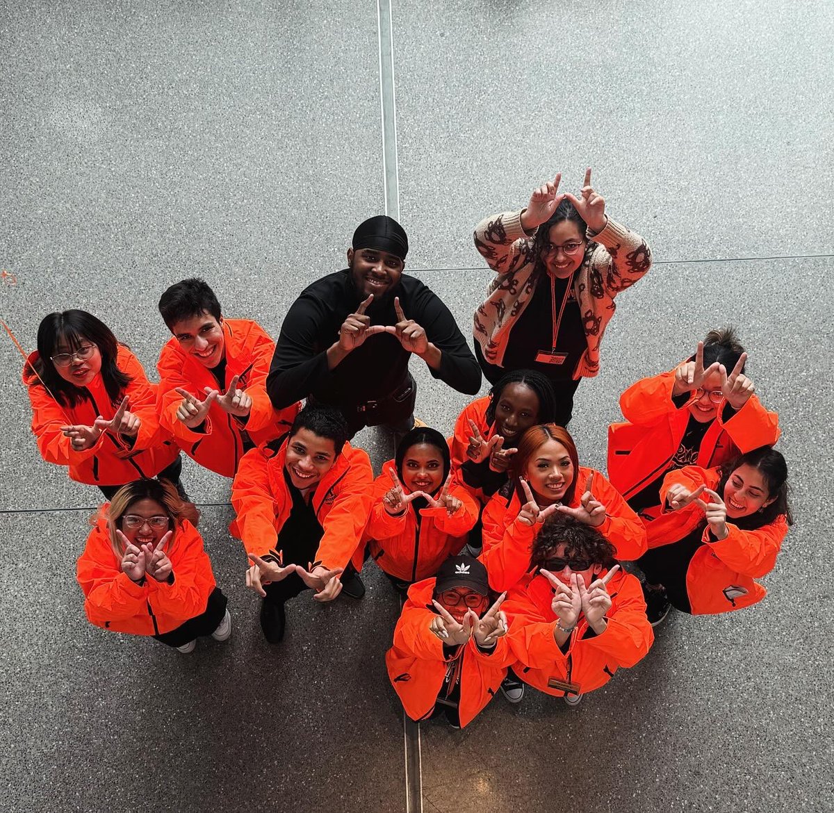 wpunj_edu's tweet photo. A big shoutout to our @wpunj_admission #WPUNJ student ambassadors 🧡 Who made sure all our #AcceptedStudentsDay Pioneers felt like home on campus today 🧡 you guys are the definition of a #PowerhouseOfProgress 🧡 and congratulations to ALL our new Pioneers! Welcome home 🐻🖤🧡 https://t.co/rtsshvfuPz