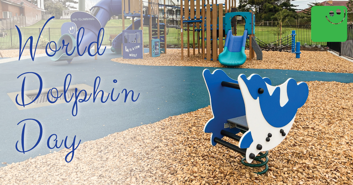 WillPlayAus's tweet photo. 🐬💙 Happy World Dolphin Day! 

Like dolphins, we believe in the joy of play. Dive into fun on our Dolphin Rocker and celebrate these playful spirits of the ocean. Let's make every splash count – for our kids and for marine life. 

#WorldDolphinDay #PlayOutside #JoyfulPlaygrounds https://t.co/RVgMMxvXK7