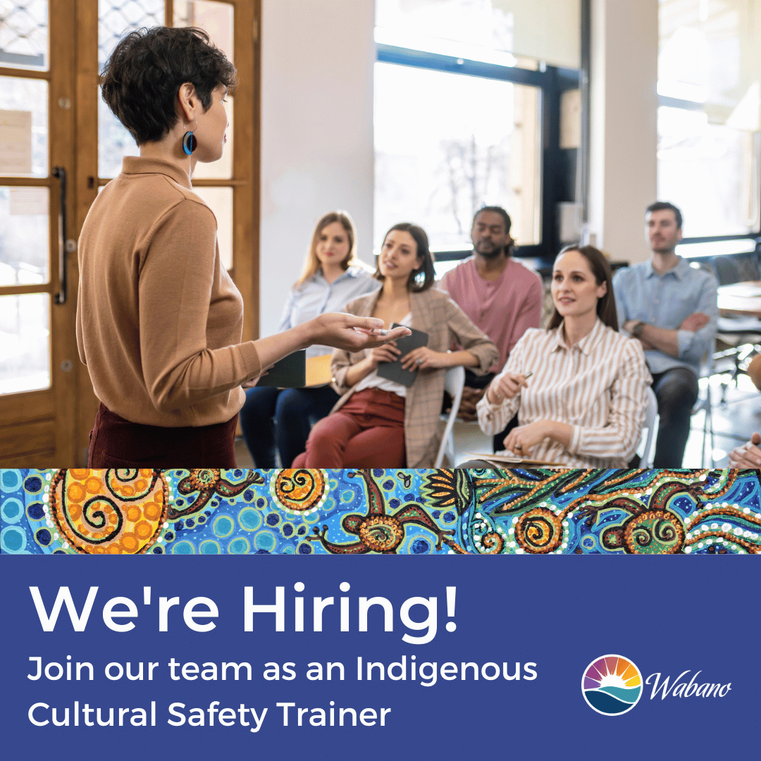 Cultural safety trainers help make services better for our Indigenous community. If your interest in health, education and culture motivates you to share with others, we want you to apply! loom.ly/ROCdyZ4