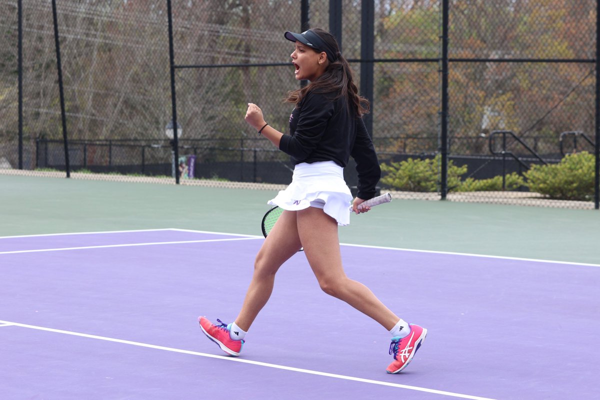 The Converse men's and women's tennis teams both defeated Chowan to round out their road trip with a win! #GoValkyries 👩📰shorturl.at/ouw67 👨📰shorturl.at/jABNY