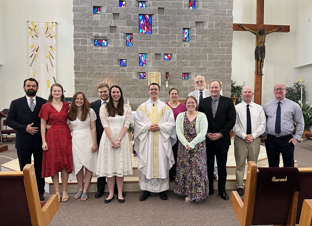 This past weekend, my parish celebrated the reception of many of our RCIA candidates into full communion with the Catholic Church! Please remember them in your prayers.