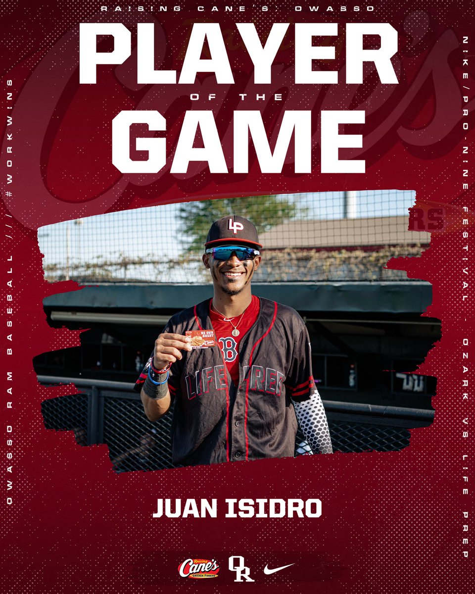 𝐑𝐚𝐢𝐬𝐧𝐠 𝐂𝐚𝐧𝐞’𝐬 𝐎𝐰𝐚𝐬𝐬𝐨 Player of the Game Congratulations to Life Prep’s Juan Isidro for being named 𝐑𝐚𝐢𝐬𝐧𝐠 𝐂𝐚𝐧𝐞’𝐬 𝐎𝐰𝐚𝐬𝐬𝐨 Player of the Game. #17 #Earning𝟏𝟓 #WorkWins #𝐓𝐫𝐚𝐝𝐢𝐭𝐢𝐨𝐧of𝐂𝐡𝐚𝐦𝐩𝐢𝐨𝐧𝐬