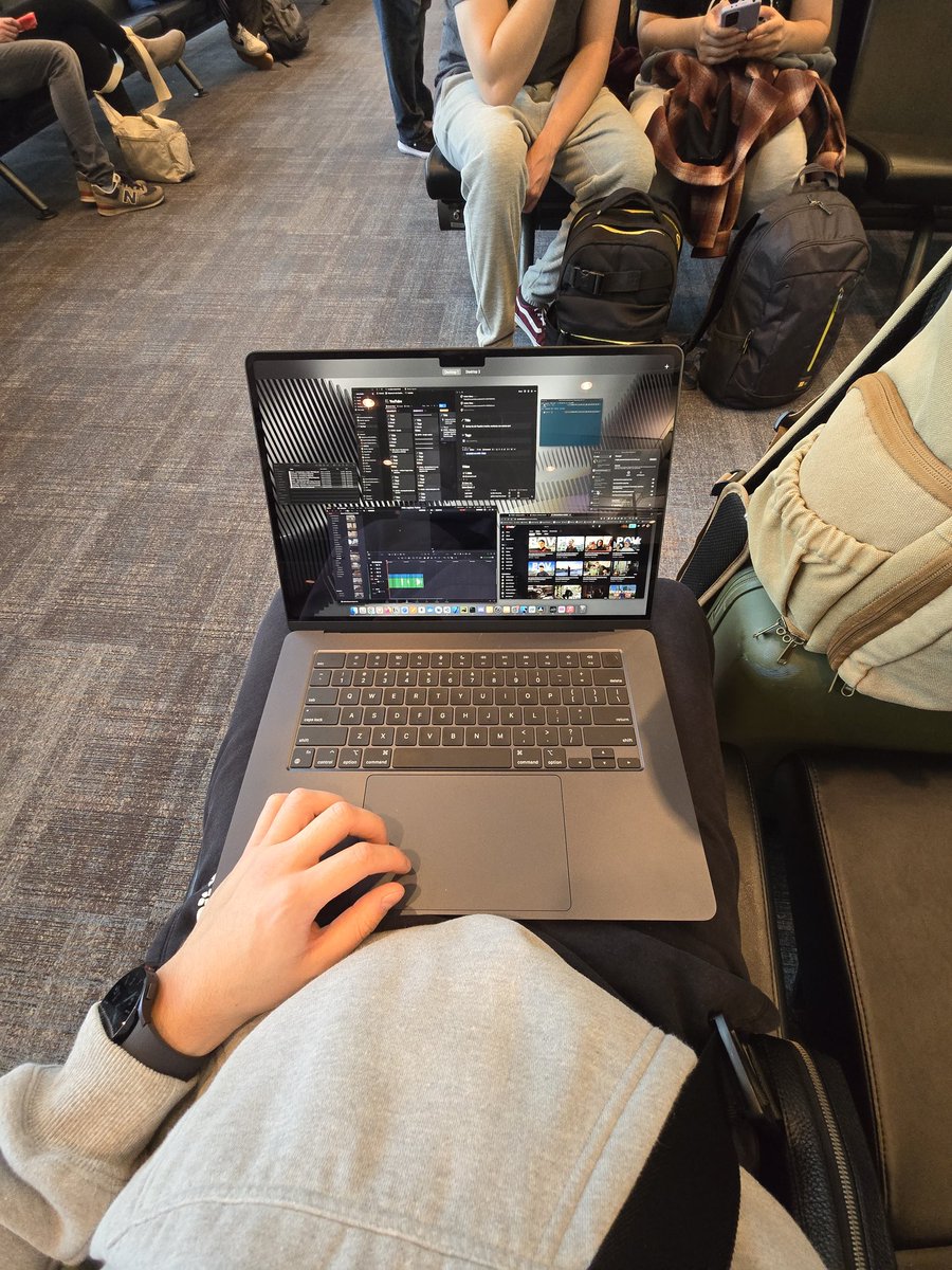 MacBook Pro is great but when traveling... the Air really comes in clutch.