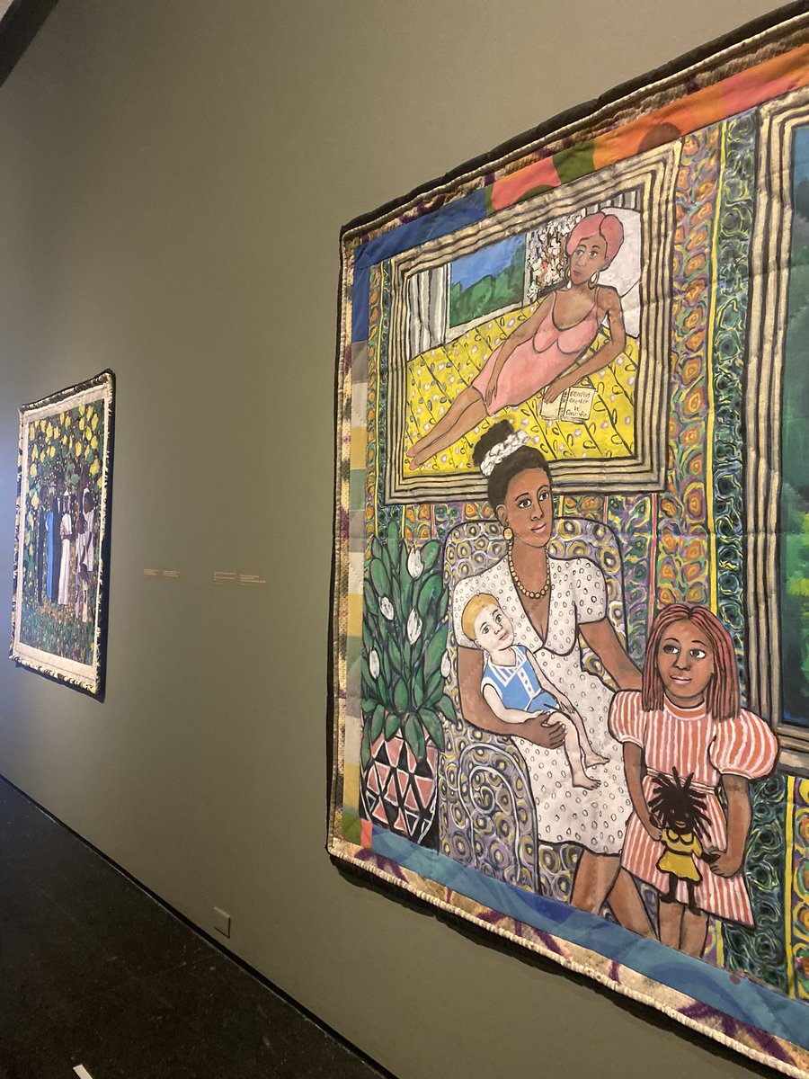 If you missed Faith Ringgold’s exhibit at @mcachicago this winter it was truly special to see her work displayed in such a powerful way. Rest in Peace!  🕊️