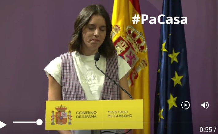 Luz15913002's tweet photo. @IreneMontero @IreneNoTeQueremos
#PaCasa https://t.co/CEtC4WFOkU
