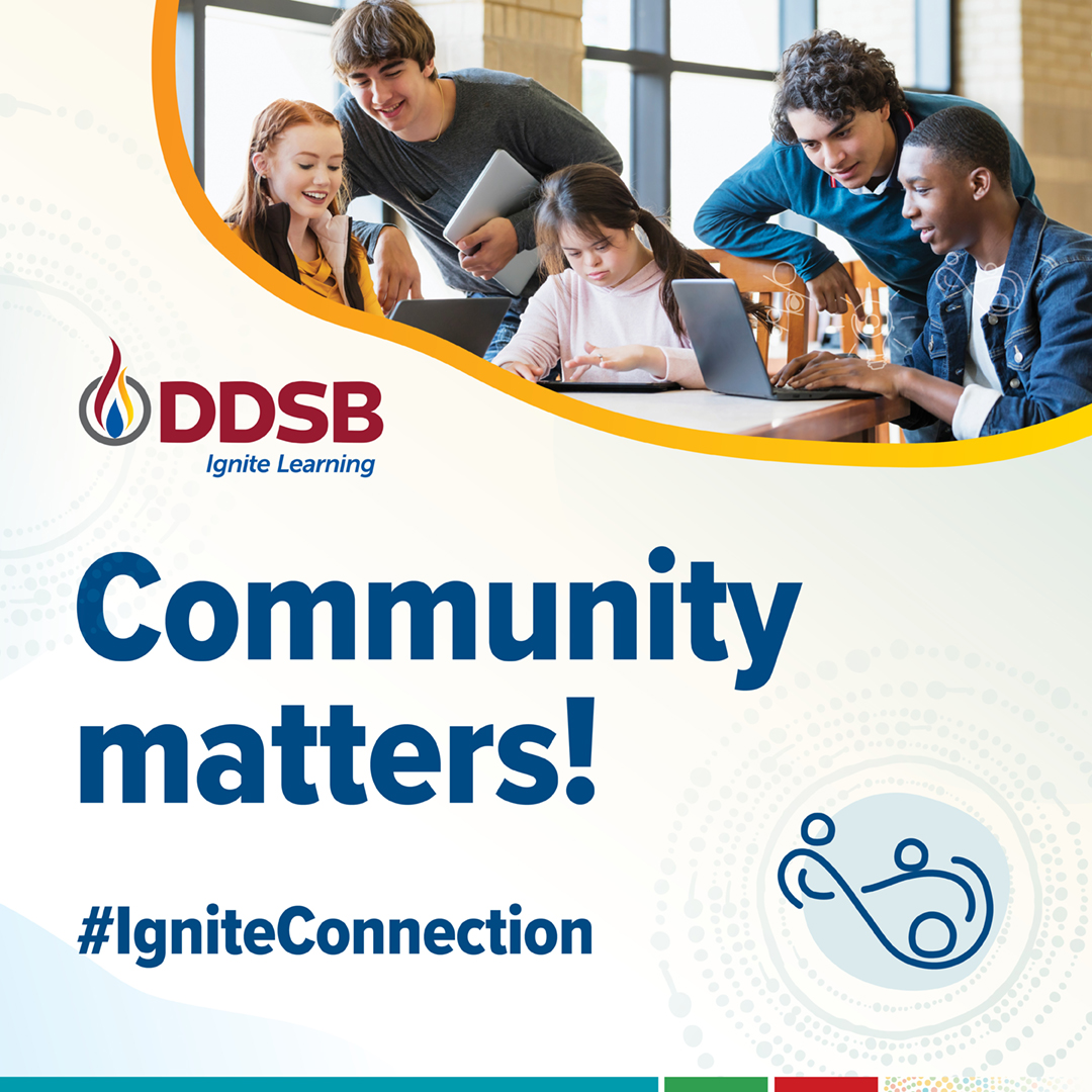 DDSBSchools's tweet photo. 🌐 Community matters!
Engage us to build connections that last a lifetime. Together, we can create an environment where everyone plays a role &amp; every voice is heard.
#IgniteConnection #CommunityEngagement

More here https://t.co/QbkD0QbZiN https://t.co/ki1NMCcvWB