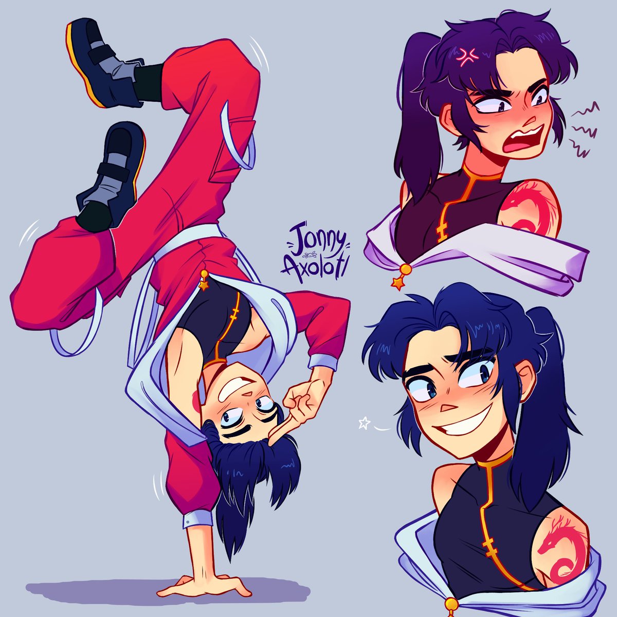 Jonny_Axolotl's tweet photo. Hice guiso 🍲 

#brawlstarsfanart #opencommission #edgar #fang https://t.co/NaqXZXnKJC