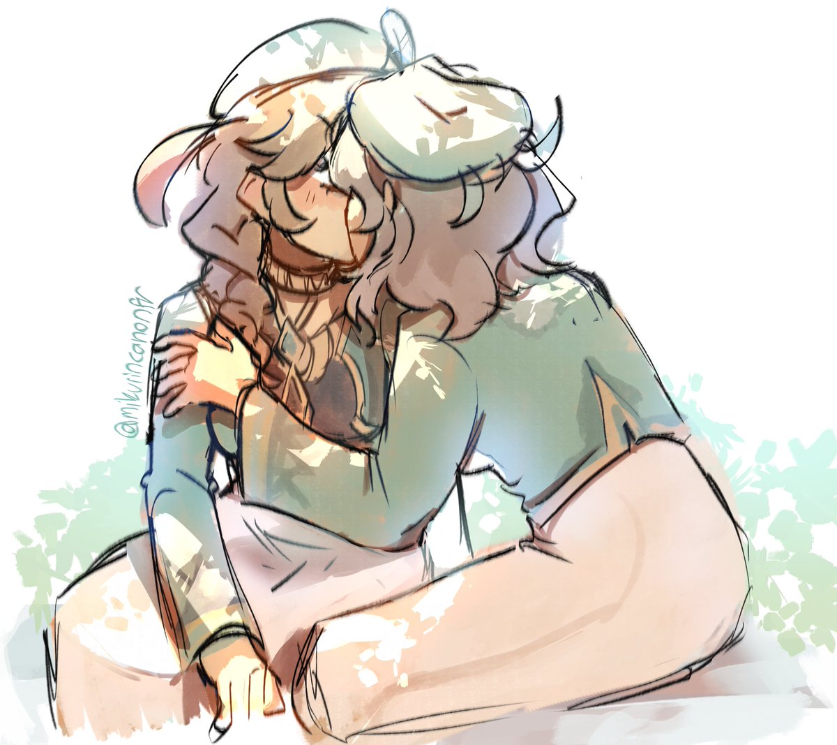 akademiya doodle with fem #haikaveh