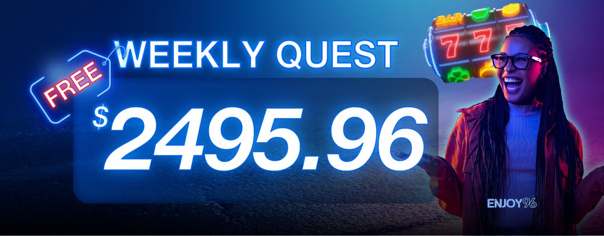 Enjoy96C78938's tweet photo. 🎇🎇 WEEKLY QUEST 🎇🎇
👉 Register Now: https://t.co/yy1Mg1PGdp
-Reset every Monday at 12:00 am (GMT+10)
* Only for JOKER, ACE333, LIVE22, VPOWER
* All credit will be forfeited subject to any violation of rules
#Australia #Sydney #Perth #Melbourne #Brisbane #AustraliaOnlineCasino https://t.co/Xld8ADEWlM