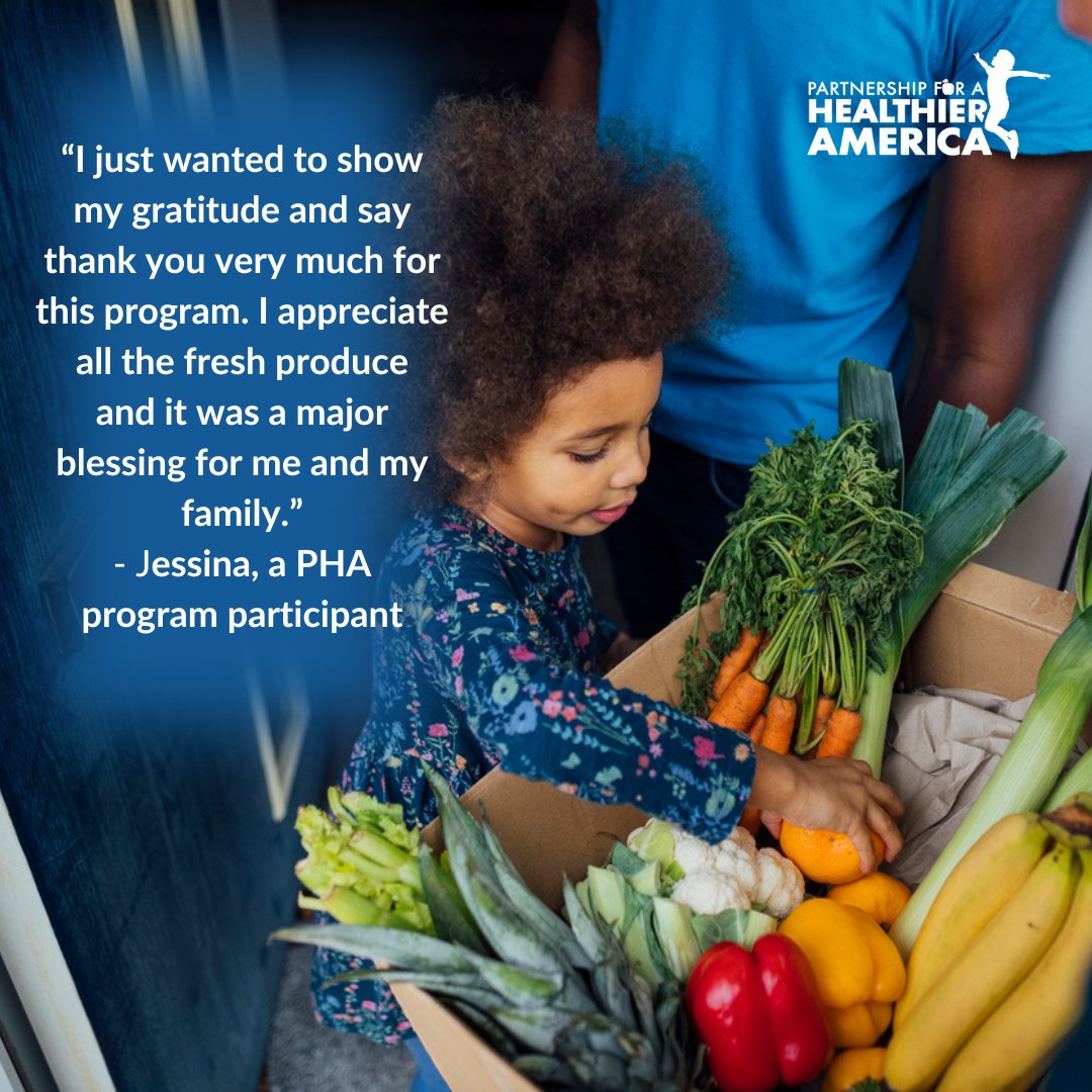 Many of us take fresh, healthy produce for granted. But across the country, millions of people can’t access or afford the kind of healthy food they need. Our Good Food at Home program provides produce to families like Jessina's —& we're excited to expand to more cities this year!