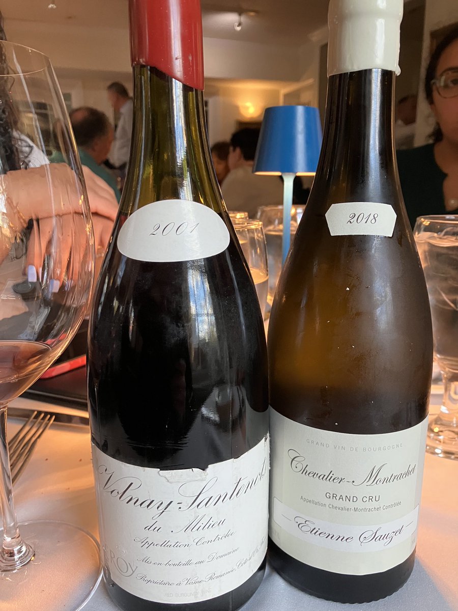 Dinner with the family tonight. Both wines are off the charts.