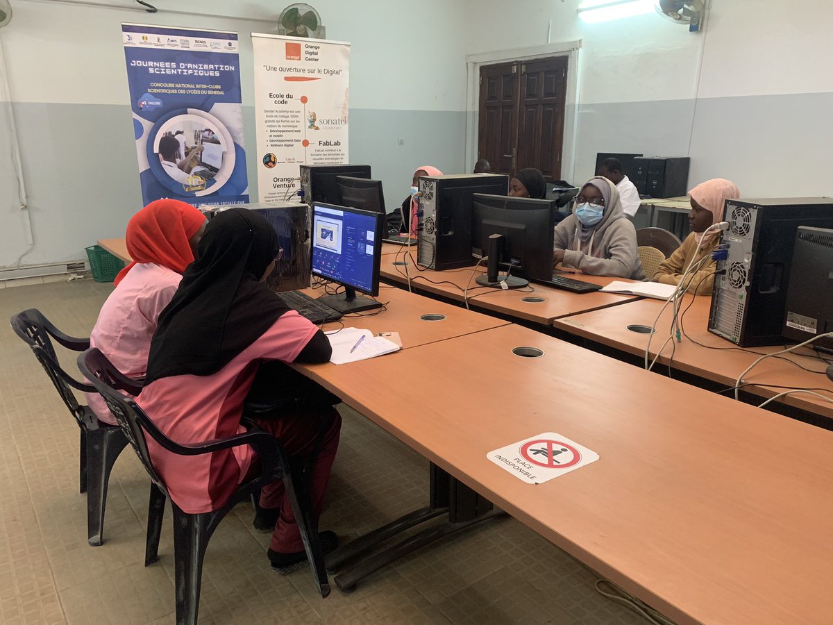 Aastic_Senegal's tweet photo. Formation préparatoire au concours #AASTIC_JDAS2024 les 10 et 11 mai 2024 au Lycée de jeunes filles J. F. Kennedy sur #Codage et logiciels @geogebra @ACDLabs…
Ensemble pour une inclusion sociale par les #STEM et le #Numerique.
@ODCSenegal @AcademySonatel @unchk_sn @UNESCO_Dakar https://t.co/pMcMt054wR