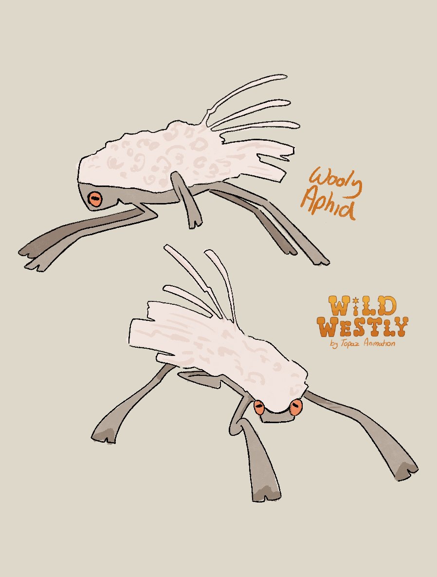 One of the fun parts of #WildWestly is figuring out which insects fit the rolls of animals within the world, as EVERY animal is replaced by bugs as well as the people
