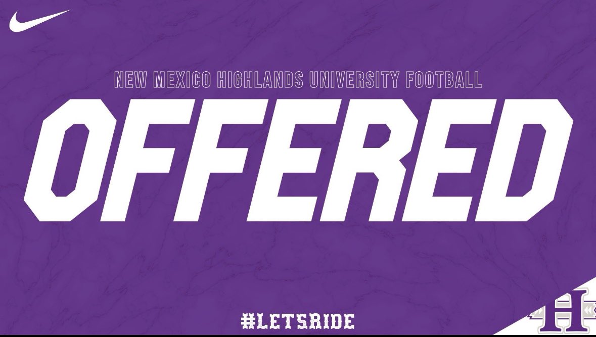 After a great visit, I am blessed to receive an offer from <a href="/NMHUFootball/">NMHU Football</a> !