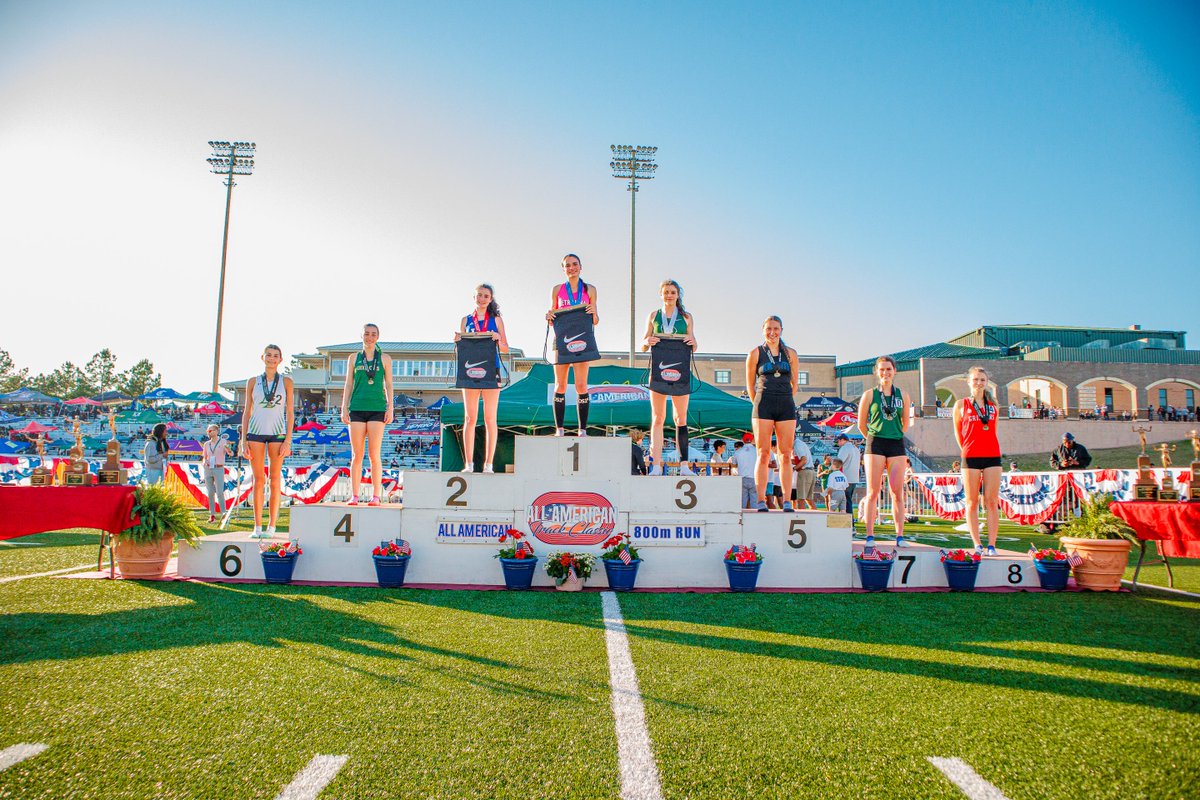 Annie Miller - Girls 800m, All-American Champion & AATC Most Valuable Mid-Distance Runner; 2:15.38