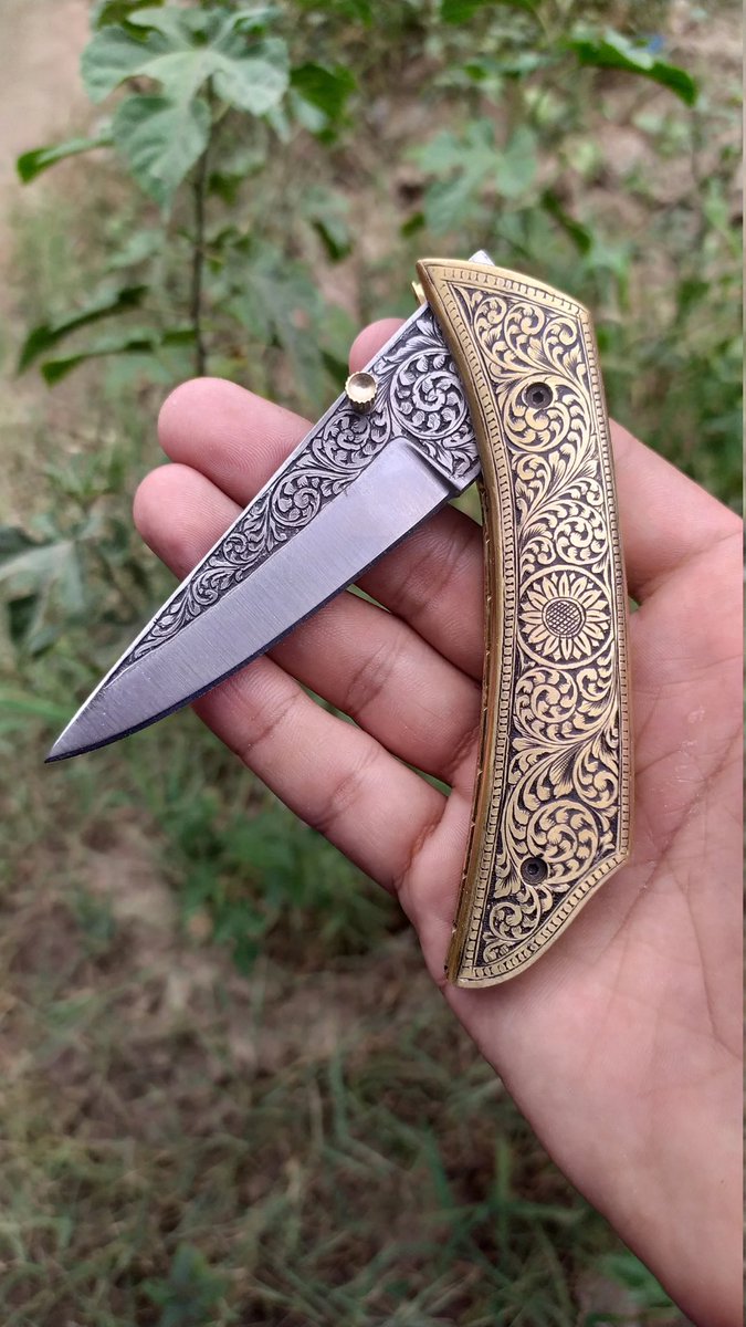 Beautiful Handmade Pocket Folding Knife 🔪
