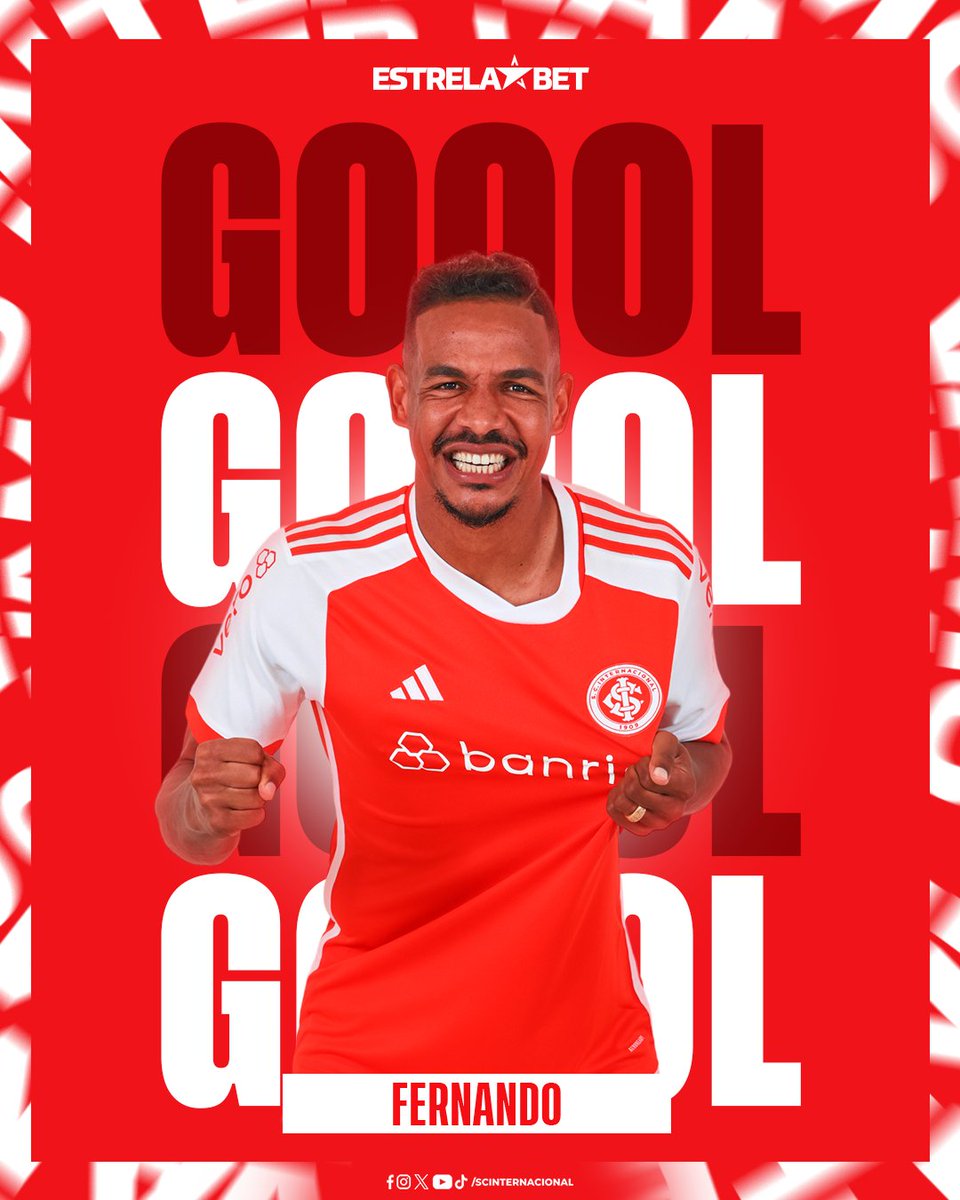 SCInternacional's tweet photo. É O GOL DA VIRADA DO CLUBE DO POLVO! 🐙🇦🇹