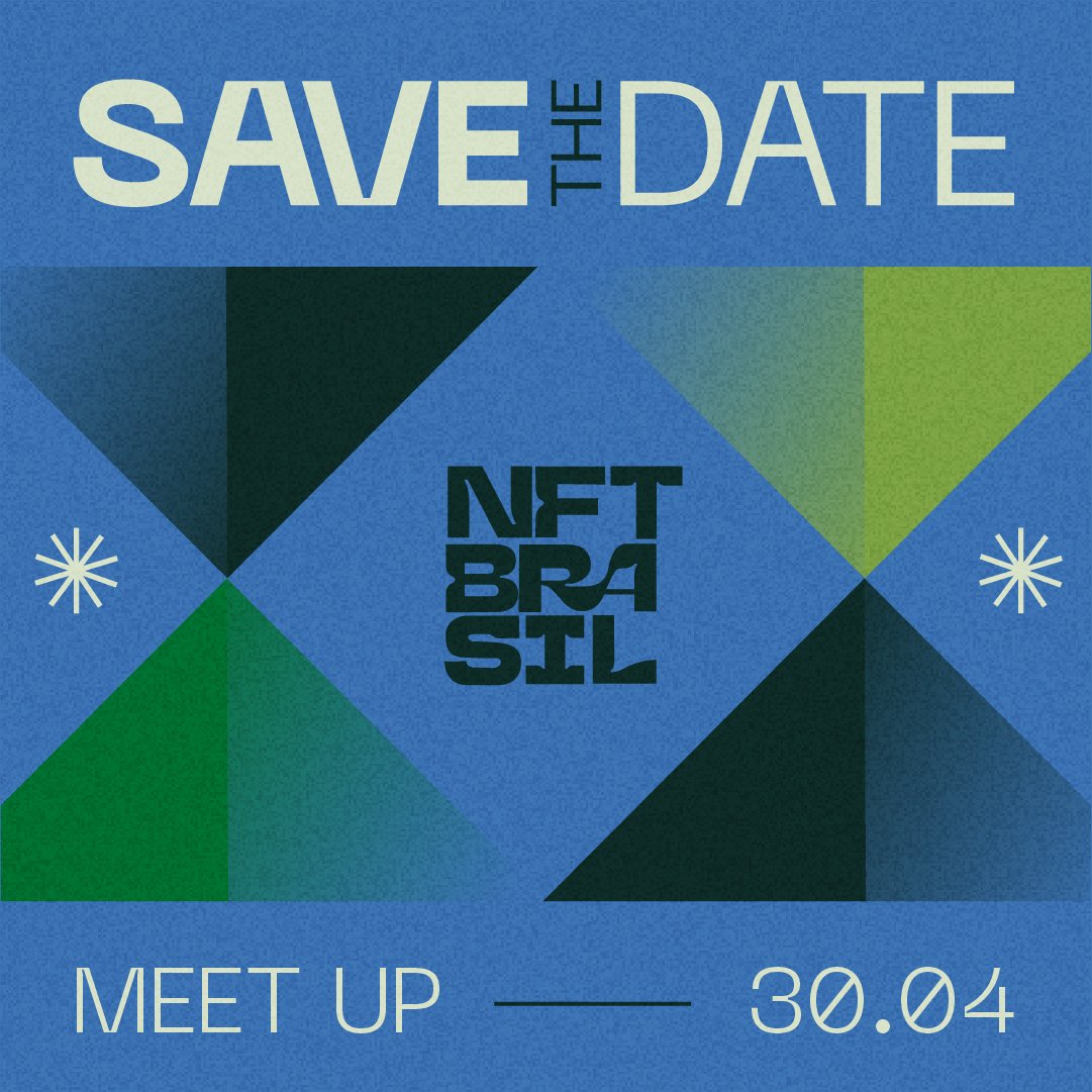tokennation_io's tweet photo. 🚀 Join the most anticipated event in the world of NFTs! 📅 Launch Meetup of NFT Brasil in partnership with the São Paulo City Hall. 📍 April 30th, at MAAC Hub, São Paulo. ⏰ From 3 PM to 10 PM, with an amazing web3 happy hour. Join us! #NFTBrasil #MAACHub #SãoPaulo https://t.co/r0PIa1MNGo