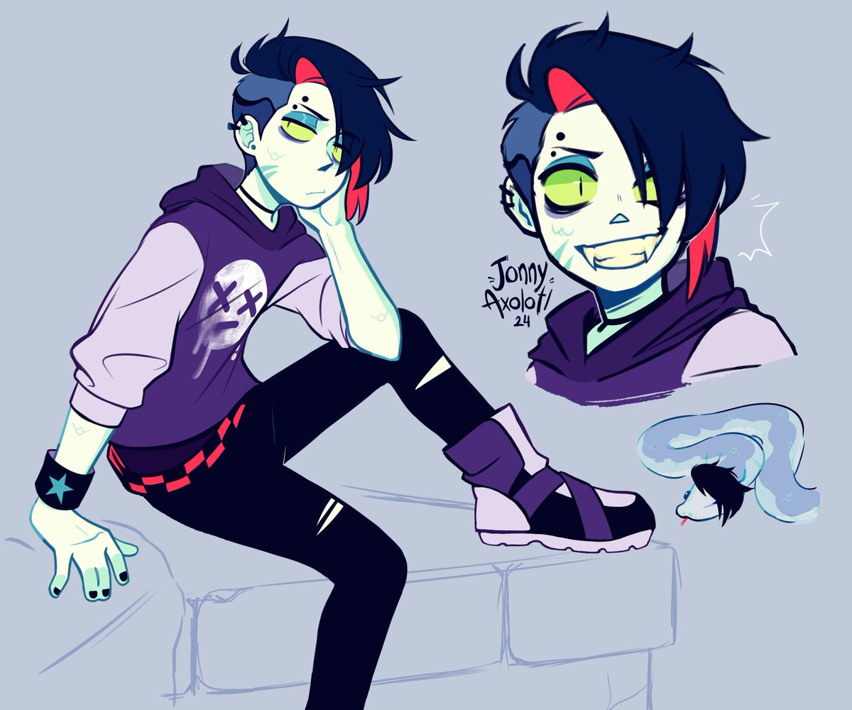 Jonny_Axolotl's tweet photo. Hice guiso 🍲 

#brawlstarsfanart #opencommission #edgar #fang https://t.co/NaqXZXnKJC