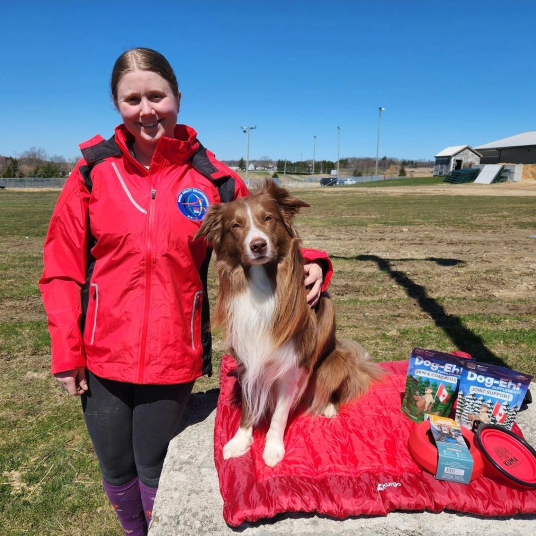Please join us in cheering on Kyla, her dog Lennan, and the entire @AACNationalTeam competing at IFCS World Agility Championships in Bourgbarré, Brittany, France from April 30th to May 5th 🙌🇨🇦🙌 #teamcanada #dogagility #dogagilitycompetition #IFCS2024 #aacnationalteam #dogeh