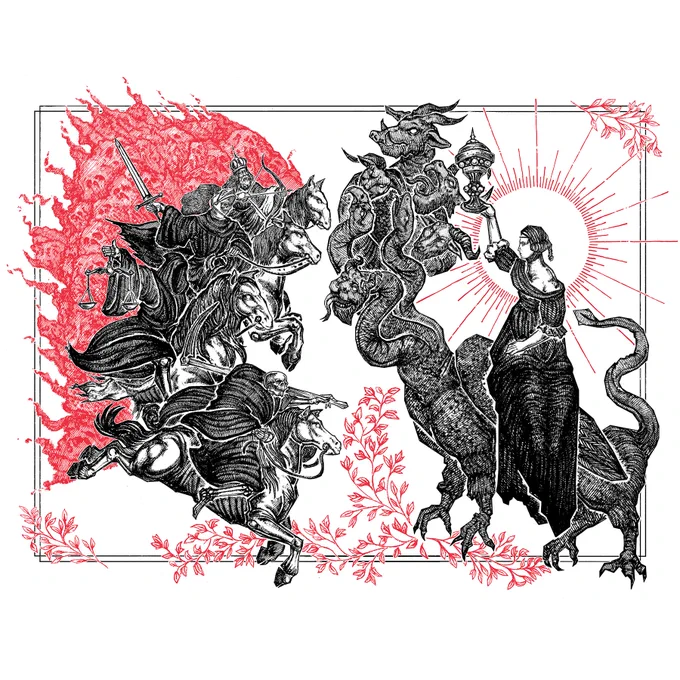 LIMITED TIME SALE - "The Horsemen" and "Babylon". Limited discounted quantities available, more details at the link in my bio. 