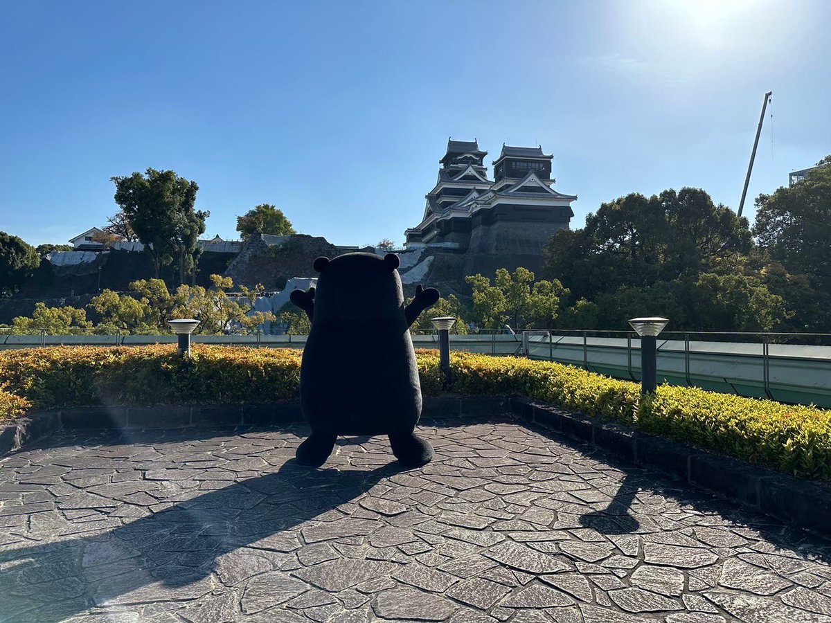 おはくま〜！今日で熊本地震から8年・・・みなさん、いつも応援ありがとうございますだモン。復興に向けて、これからも心をひとつにがんばるモン！