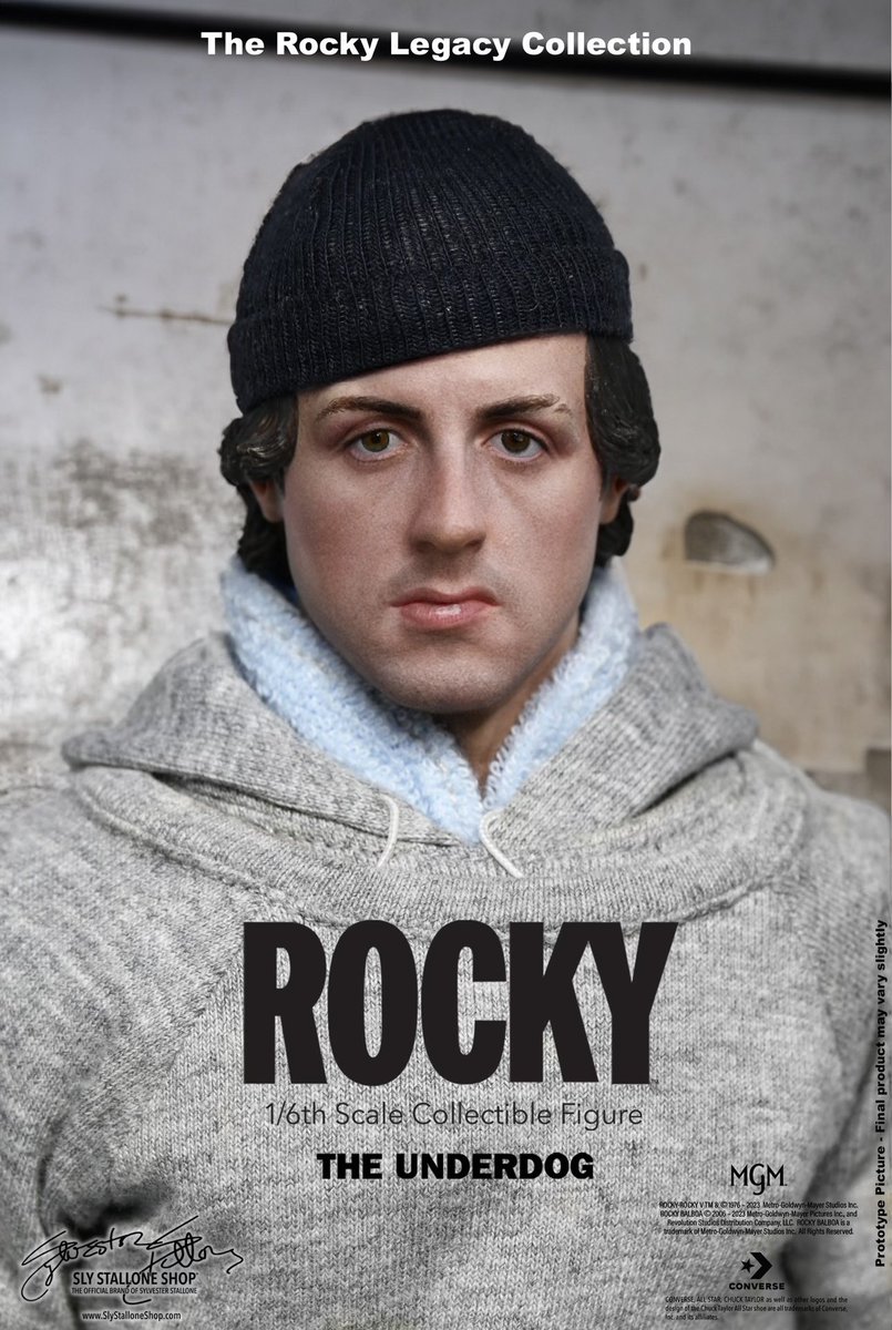 We are in full speed production of our Underdog 1/6 scale action figure and we couldn’t be prouder of the likeness of Rocky Balboa. There is still time left to pre-order. These will be in stock before you know it. #SylvesterStallone #RockyBalboa #Rocky #ActionFigures #Toys