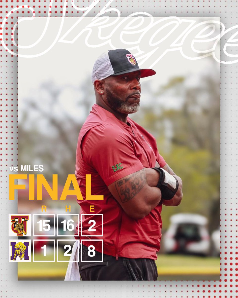 Doubleheader sweep today on the road!

#SkegeeSB l #MyTUAthletics l #SIACSB