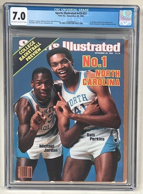 enthusiastcomic's tweet photo. Sports Illustrated #v59 #23 1983 1st Michael Jordan Cover CGC 7.0
Ends Tue 16th Apr @ 2:32am
https://t.co/99iPW1lxK9
#ad #comics #marvelcomic #imagecomics #dccomics https://t.co/TXyUz4h3kP