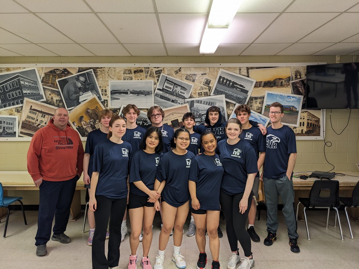 Great day for the Eagles at the regional Badminton Qualifier. Congrats to our boys doubles team who brought home silver. Best of luck to the champs <a href="/BotwoodC/">Botwood Collegiate</a> as they head off to provincials! #eagles #doublesSilver