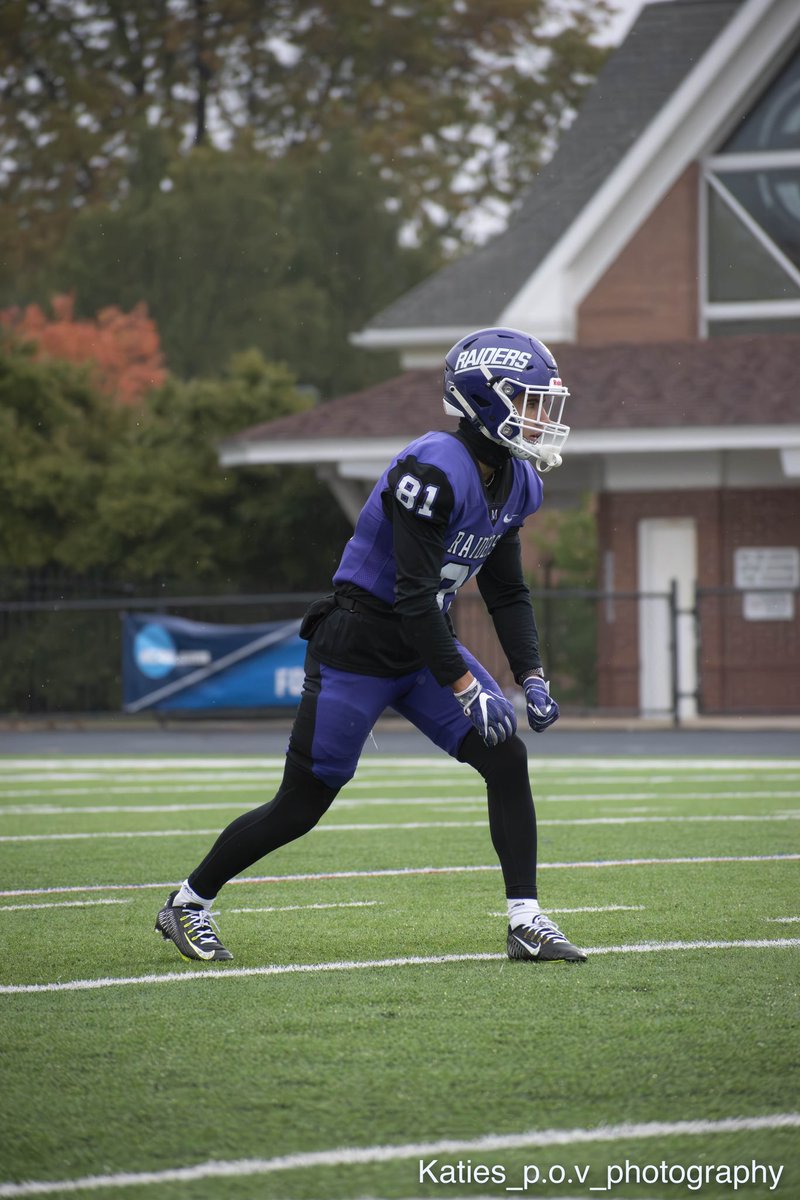 First off, I want to thank the University of Mount Union as well as the coaching staff for the opportunity to play football here. With that being said I have officially put my name in the transfer portal and am looking for a new home!
