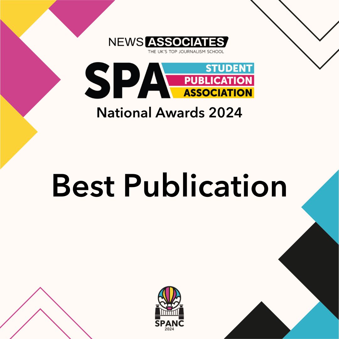 Drum roll please - here comes Best Publication! Judged and sponsored by @NewsAssociates and judged by @Lucyedyer, it's time to reveal the finest of student publishing across the UK & Ireland. #SPANC24