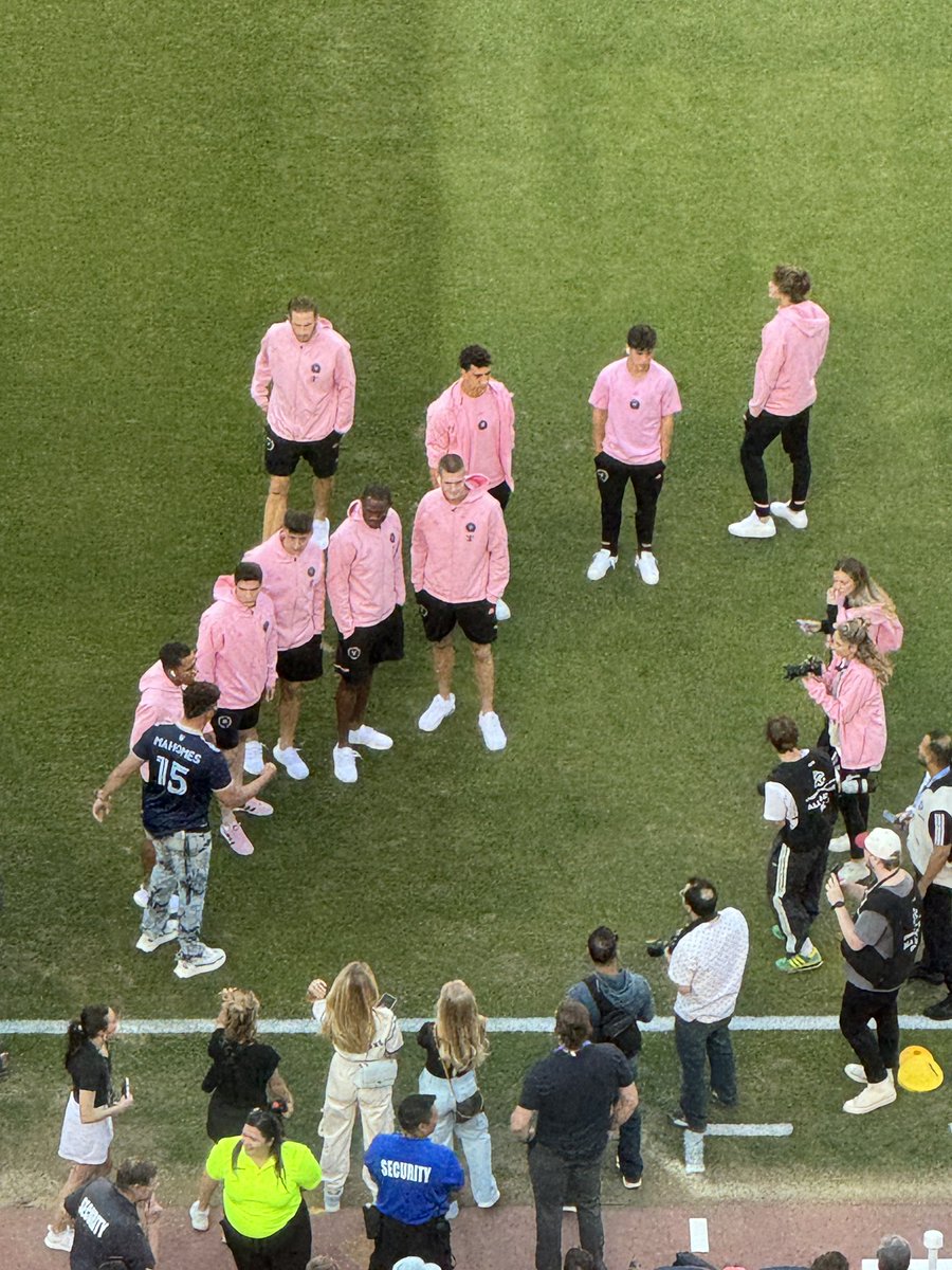 In soccer, players — no matter the team — want a picture with Messi. When it comes to football, it’s Patrick Mahomes.