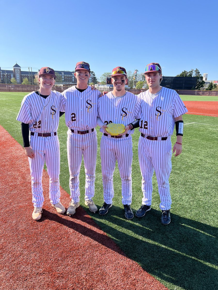 RonSiersJr's tweet photo. @SalisburyBB 🪨 of today’s victory over CNU are @Cole_Williams08 @danny_sheeler @WaireTrent and @zach_geesaman #GoGulls #GullPileU #DMTE https://t.co/qVsTeLxYae