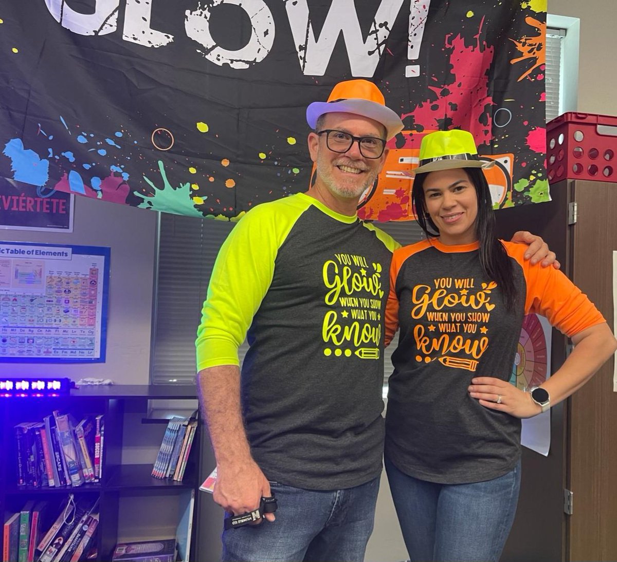 Glowing with my partner in crime! #geanchored <a href="/HumbleISD_GE/">Groves Elementary</a>