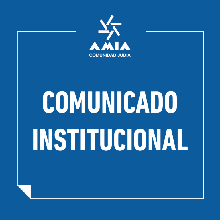 AMIA condena enérgicamente el ataque de Irán contra Israel Frente al ataque con drones y misiles lanzado hoy por la República de Irán contra territorio israelí, AMIA expresa su enérgica condena e insta a todos los países democráticos del mundo a respaldar a Israel en su legítimo