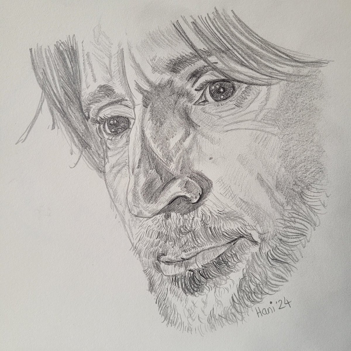 It's Robert Carlyle's birthday! So here's a wee sketch of him