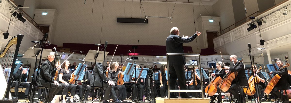 Michael Tippett’s final opera ‘New Year’ performed again at last… for broadcast on @BBCRadio3 and an @nmcrecordings production next year. A revelatory performance this evening at Glasgow City Halls by the @BBCSSO / Martyn Brabbins + fine soloists and chorus.