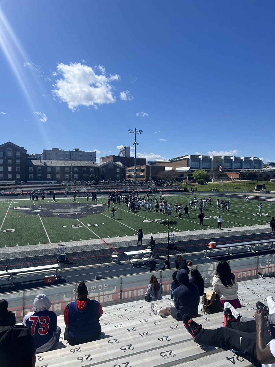 Had a wonderful time on my visit to the Howard University. Extremely grateful for this opportunity. @HUBISONFOOTBALL #STMDT @CSAPrepStar @GoMVB @NationalPID @MarylandHigh