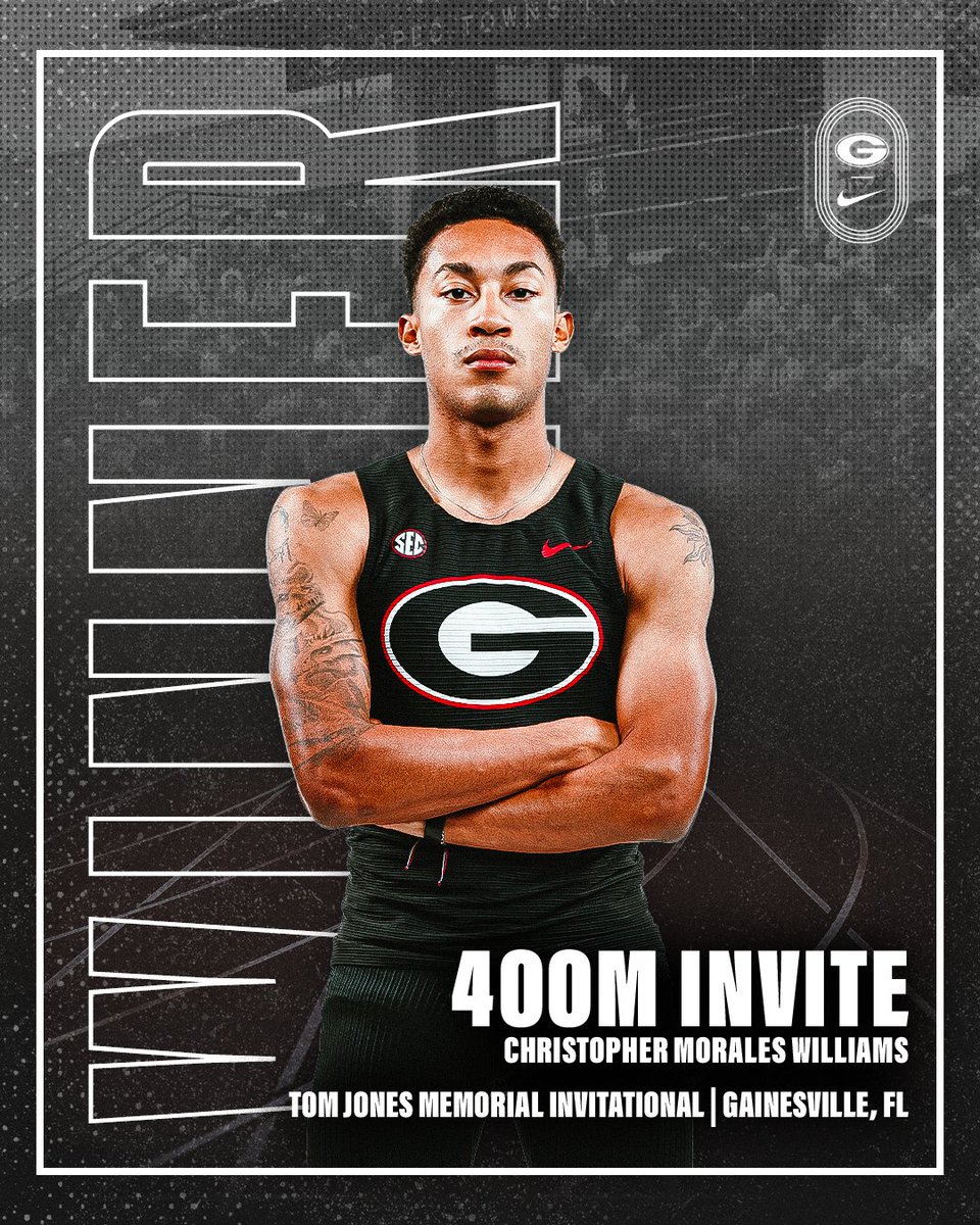 Make that another win for Christopher Morales Williams‼️ Morales Williams crosses the finish line in a blazing 44.91 to improve his NCAA-leading time and No. 2 mark on Georgia's all-time top-10 list 💨 #GoDawgs