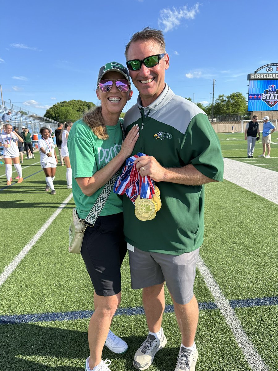 Hferguson28's tweet photo. The billboard will be changed because the @PHSWomensSoc are your NEW STATE CHAMPS!  @PISD_Athletics @ProsperISD @ProsperHS https://t.co/QTdfzbqK2G