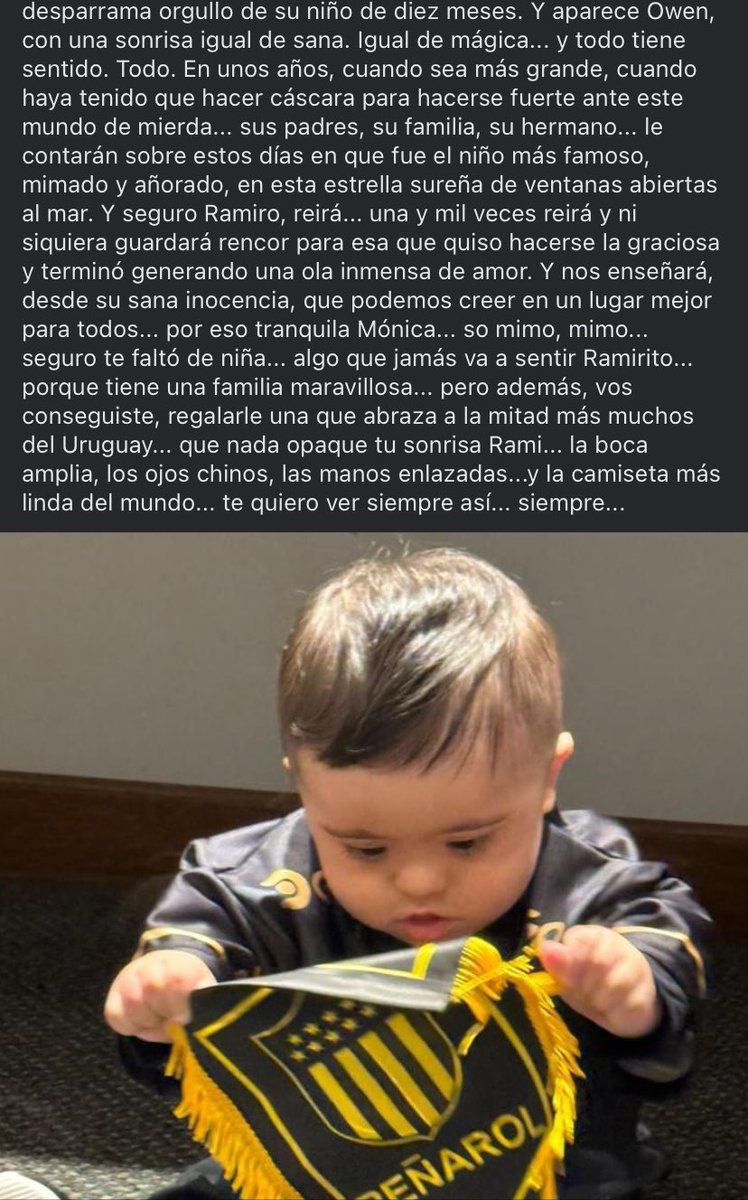 Tómense un tiempo a leer las palabras que nos dedico Sergio, me hizo emocionar 1,2 y más de 3 veces, siempre que lo leo se me ponen los ojos brillosos, tremenda persona que nos hizo conocer estas semanas. Por mas gente como Sergio 💛🖤