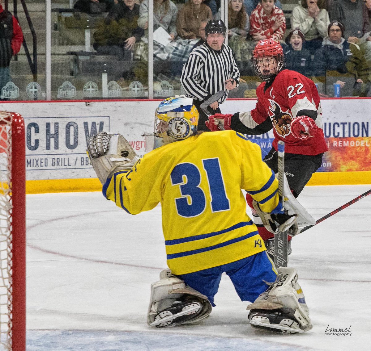 Huge congrats to former Moose captain and all-around great guy Wilson Dahlheimer on committing to Lake Superior State.

Way to go Wils

(Our favorite photo of him)