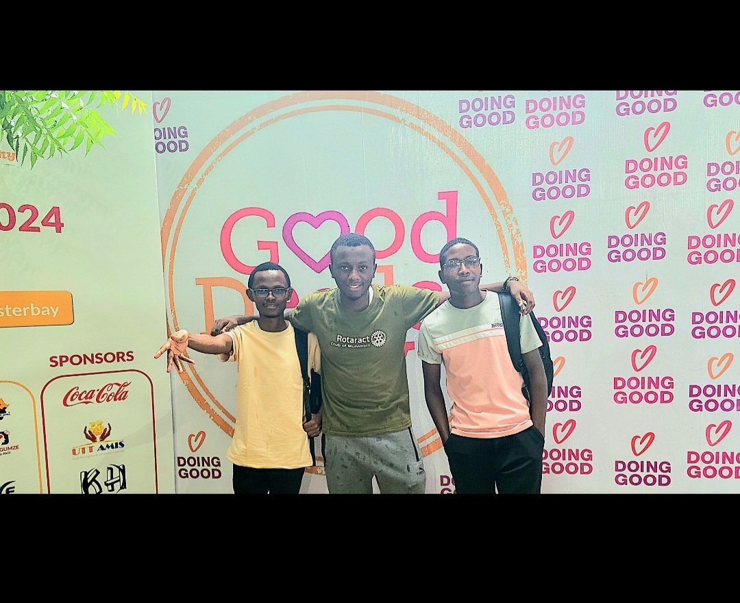 Proud to have representatives who were part of the #gooddeedsday fair event organized by the <a href="/Nataliafoundat1/">Nataliafoundation</a> and the <a href="/gooddeedsdaytz/">Good Deeds Day Tanzania</a> at the DON BOSCO VCT Oysterbay Dar es salaam.
<a href="/mrmussaj/">Mussa John MASUNGA</a> 
<a href="/rottanzania/">Rotaract Tanzania</a> 
Let's keep #doinggoodfortheworld
<a href="/Rotary/">Rotary International</a> 
<a href="/rotarystonetown/">Rotary Zanzibar</a> 
<a href="/RotaryBahari/">Rotary Club of Bahari</a>