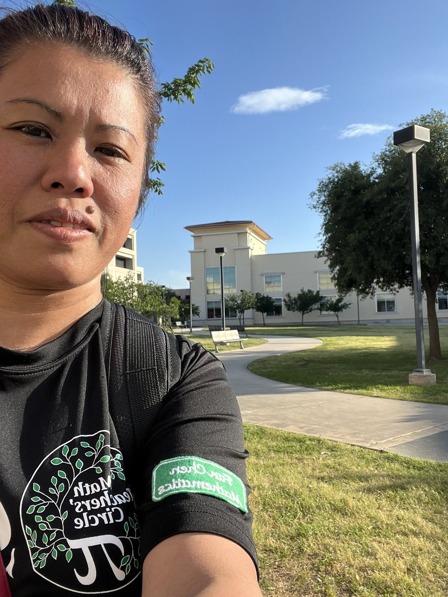 fanchen2007's tweet photo. Today marks my 12th year walking in the path on UTSA campus to the TMSCA State Math Meet grading room. Started as a parent, then as a coach. Look forward to walk in this path for many more years. #lovecoaching #mathmeet https://t.co/Yaz3aoFKtx