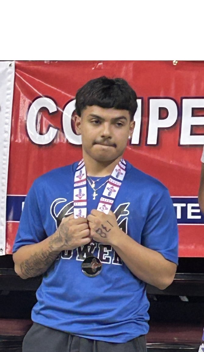 Congrats to Ramiro Gonzalez! State Champ Runner-up!