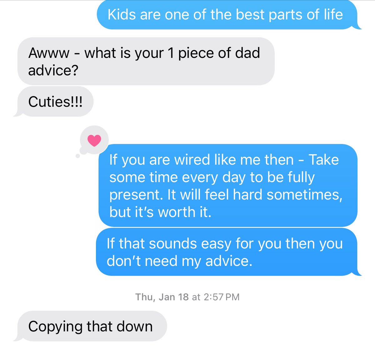 A friend of mine told me he was having his first kid - here is my one piece of advice My only other advice is get a night nanny if you can.