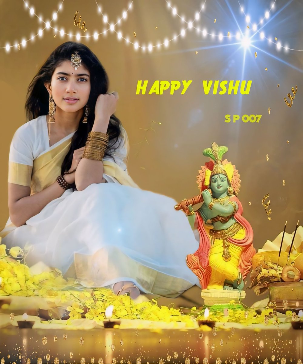 Happy vishu 🎉
Happy Sunday 🪔
Good morning 🌻

@Sai_Pallavi92 #SaiPallavi 
#SK21 #Keerthisuresh #RashmikaMandanna